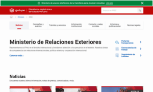 Consuladoperu.com thumbnail