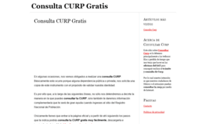 Consultacurp.org.mx thumbnail