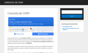 Consultadecurp.org thumbnail
