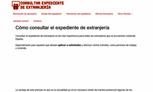 Consultarexpedientedeextranjeria.com thumbnail