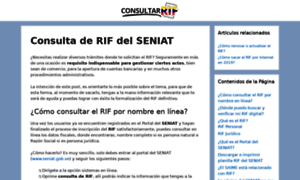 Consultarrif.com.ve thumbnail