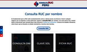 Consultarucperu.com thumbnail