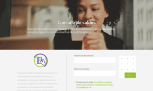 Consultasaldos.credibanco.com thumbnail