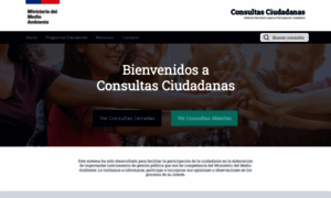 Consultasciudadanas.mma.gob.cl thumbnail
