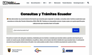 Consultasytramitesecuador.com thumbnail