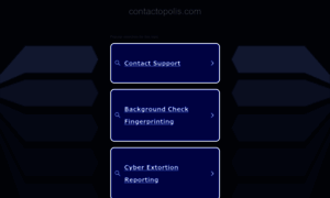 Contactopolis.com thumbnail