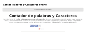 Contadordepalabras.org thumbnail
