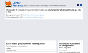 Contarproteinas.com thumbnail