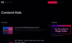 Contenthub.magiceden.io thumbnail