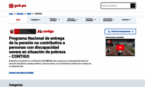 Contigo.gob.pe thumbnail