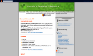 Contraloriageneraldelarepublica.blogspot.com thumbnail