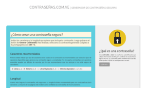 Contrasenas.com.ve thumbnail