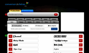 Conversordeletras.com thumbnail