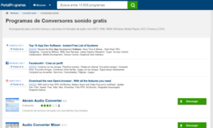 Conversores-musica.portalprogramas.com thumbnail