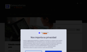 Convocatoriasybecas.info thumbnail