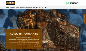 Convocatoriaunam.com.mx thumbnail