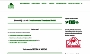 Coordinadoraviviendamadrid.com thumbnail