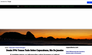 Copacabana.com thumbnail