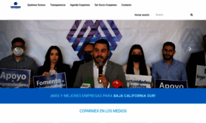 Coparmexbcs.org.mx thumbnail