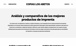 Copiaslosabetos.es thumbnail