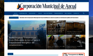 Corporacionancud.cl thumbnail