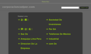 Corporacioncedper.com thumbnail