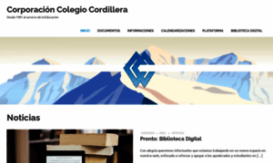 Corporacioncolegiocordillera.com thumbnail