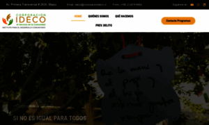 Corporacionideco.cl.dream.website thumbnail