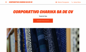 Corporativo-charika-sa-de-cv.negocio.site thumbnail