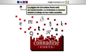 Corradinefonts.com thumbnail