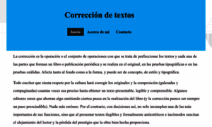 Correcciondetextos.xyz thumbnail