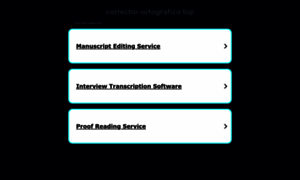 Corrector-ortografico.top thumbnail
