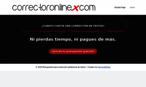 Correctoronline.com thumbnail