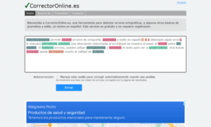 Correctoronline.es thumbnail