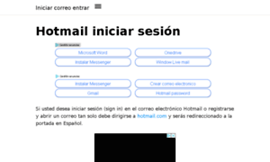 Correoelectronicohotmail.com thumbnail