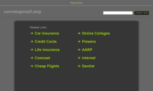 Correogmail.org thumbnail