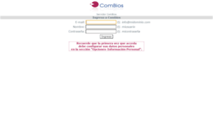 Correoweb.combios.es thumbnail