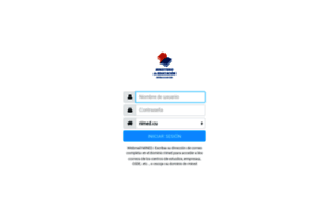 Correoweb.rimed.cu thumbnail