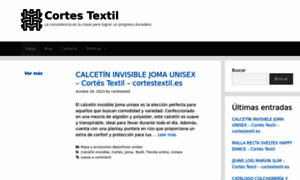 Cortestextil.es thumbnail