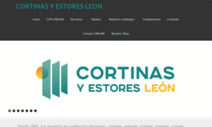 Cortinasyestoresleon.com thumbnail