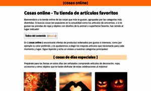 Cosas.online thumbnail