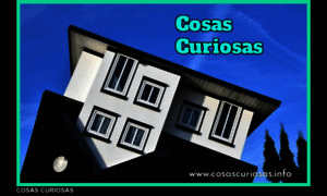 Cosascuriosas.info thumbnail