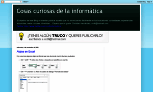 Cosascuriosasdelainformatica.blogspot.com.es thumbnail