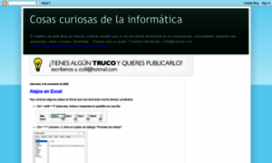 Cosascuriosasdelainformatica.blogspot.com thumbnail