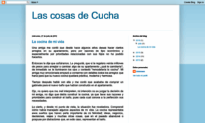 Cosasdecucha.blogspot.com thumbnail