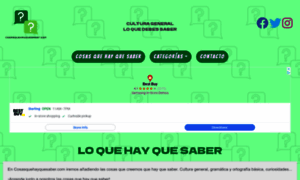 Cosasquehayquesaber.com thumbnail
