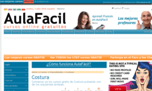 Costuraybordados.aulafacil.com thumbnail