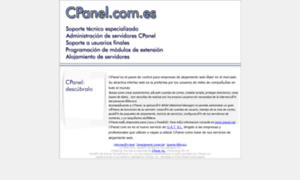 Cpanel.com.es thumbnail