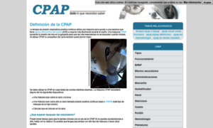 Cpap.org.es thumbnail