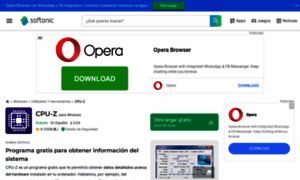 Cpu-z.softonic.com thumbnail